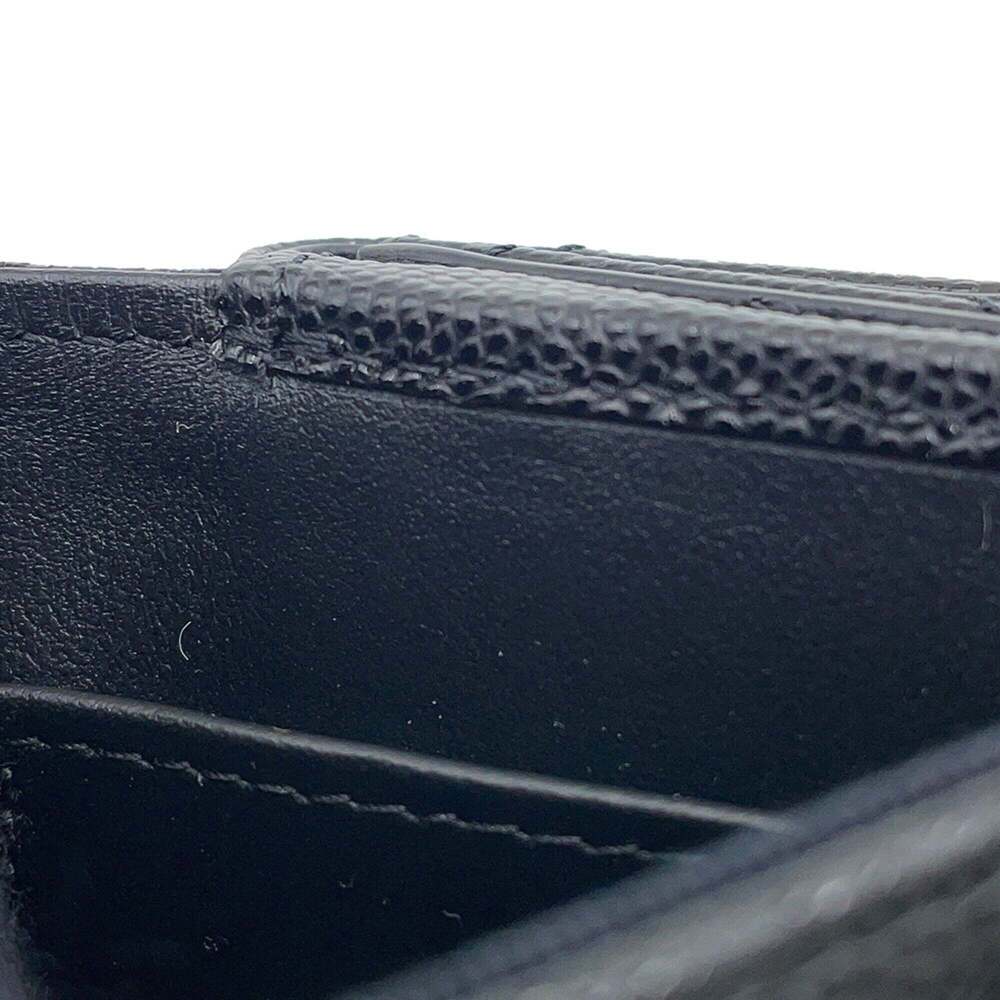 CHANEL Black Caviar Leather Logo Wallet - Picture 8 of 13